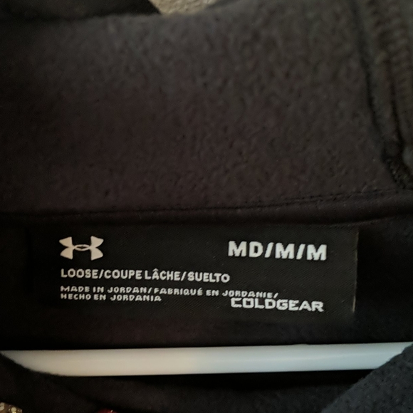 Black & White Under Armour Sweatshirt - Picture 2 of 2